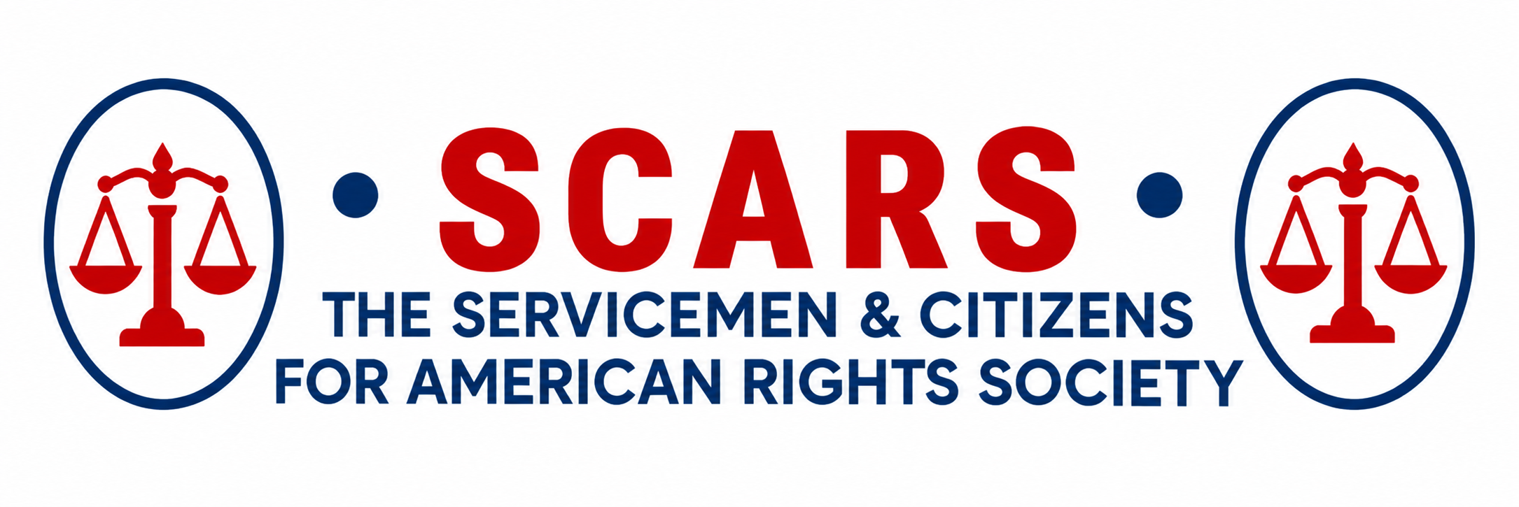S.C.A.R.S. Servicemen and Citizens for American Rights Society banner in original colors